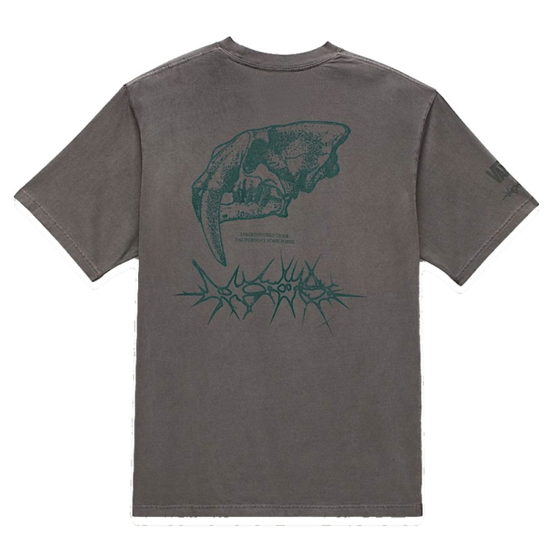 Camiseta Vans MTE Sabertooth Cinza