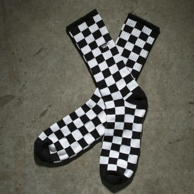 Meia Vans Checkboard Crew 39-44