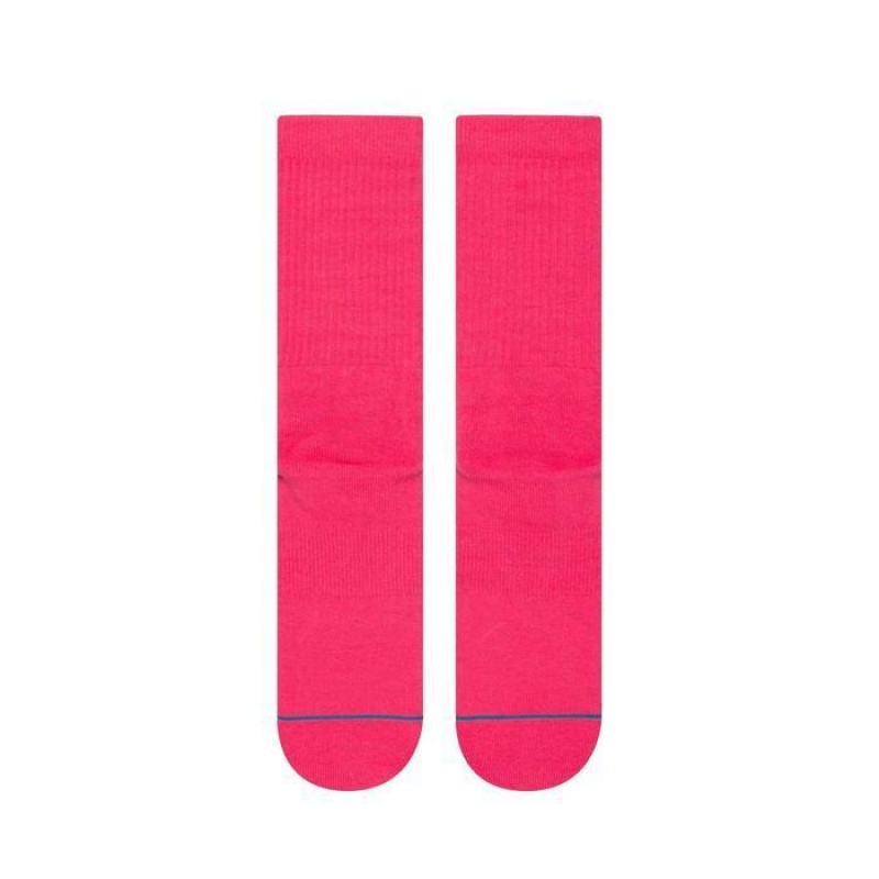 Meia Stance Icon Rosa Pink