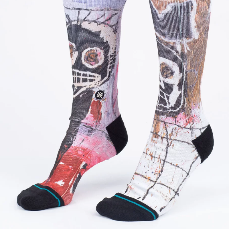 Meia Stance Untitled Basquiat Multicolorido