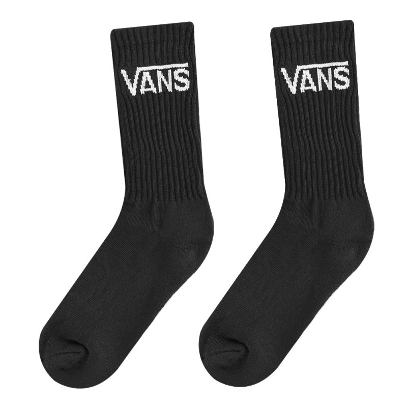 Meia Vans Classic Crew 3PK Preto