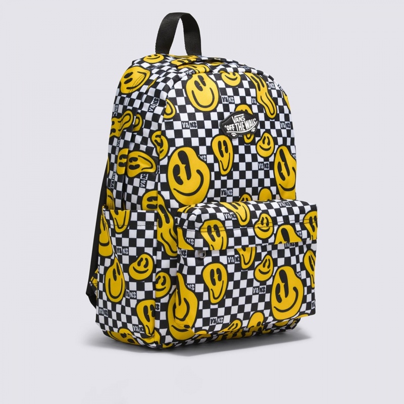 Mochila Vans Lemon Chrome Preto