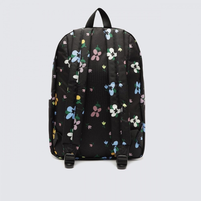 Mochila Vans Old Skool Lavender Mist Preto