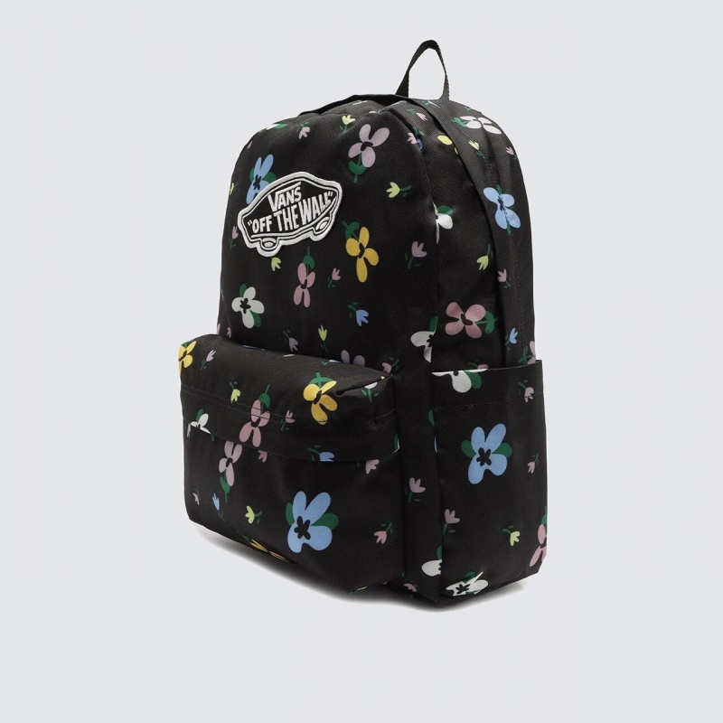 Mochila Vans Old Skool Lavender Mist Preto