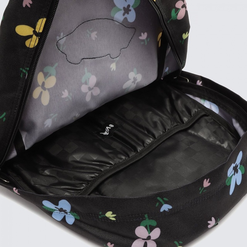 Mochila Vans Old Skool Lavender Mist Preto