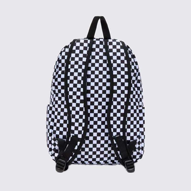 Mochila Vans Old Skool Check Preto