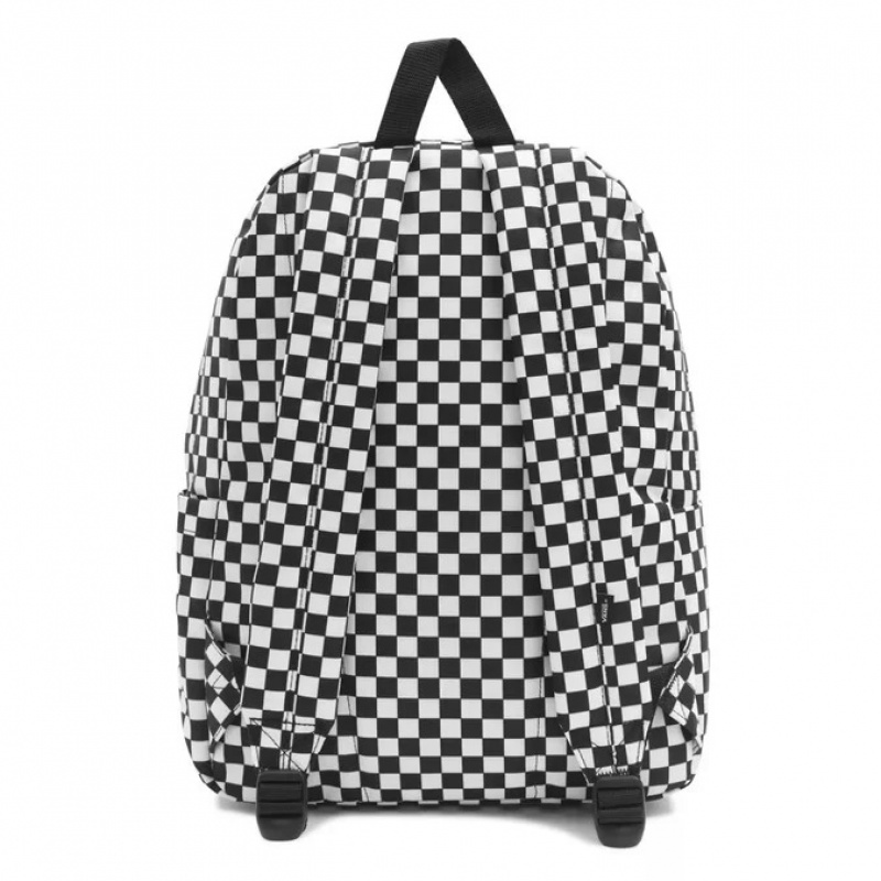 Mochila Vans Old Skool Check Preto