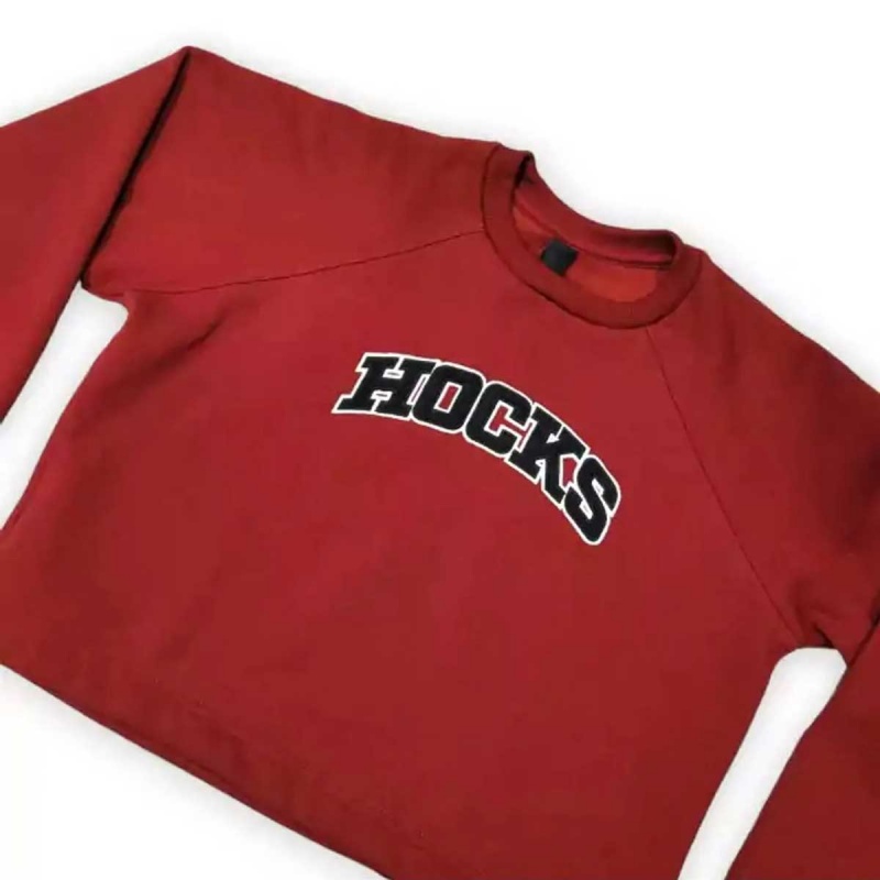 Moletom Hocks Raglan Vinho