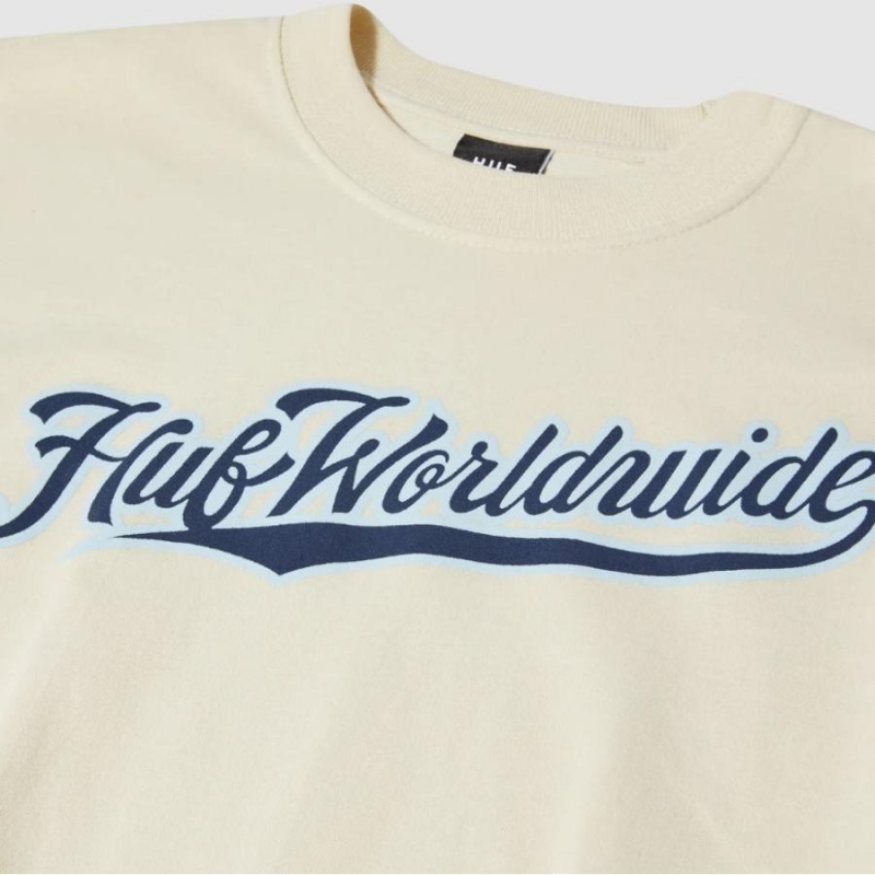 Moletom Huf Crackerjack Bege