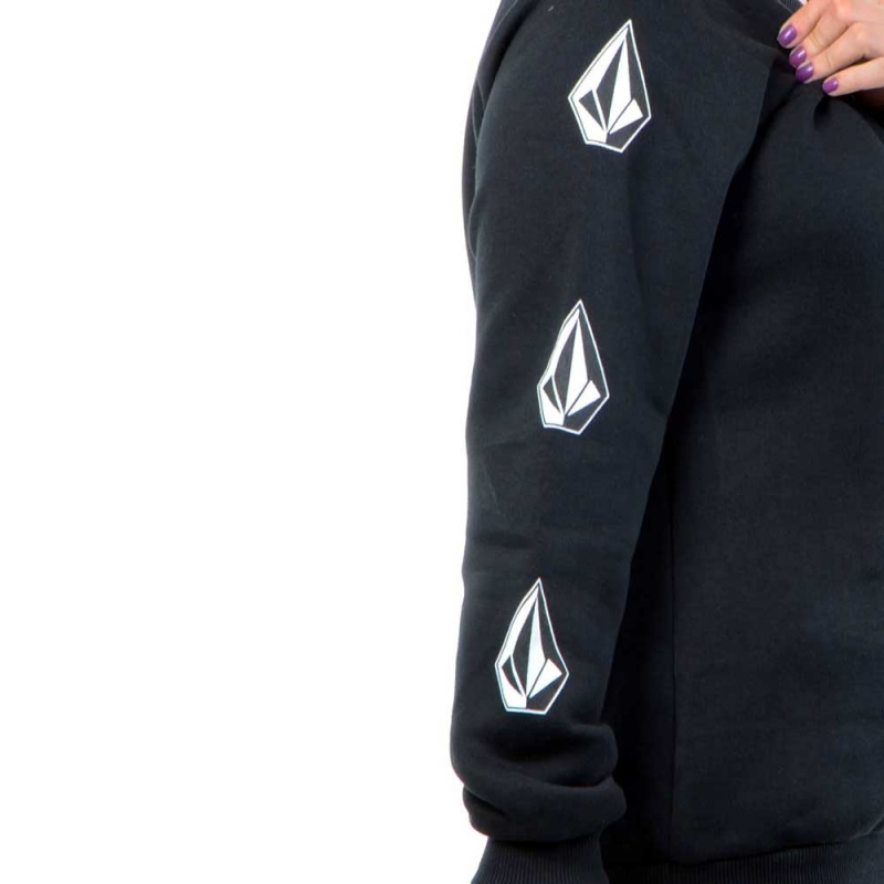 Moletom Volcom Deadly Stone Preto