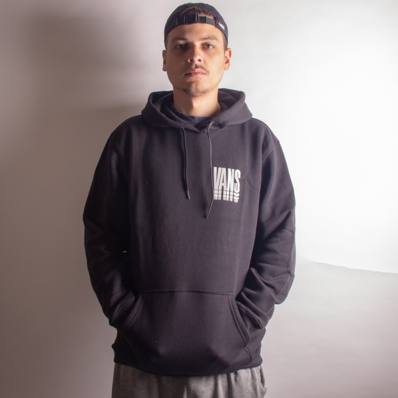 Moletom Canguru Vans Reflect Preto