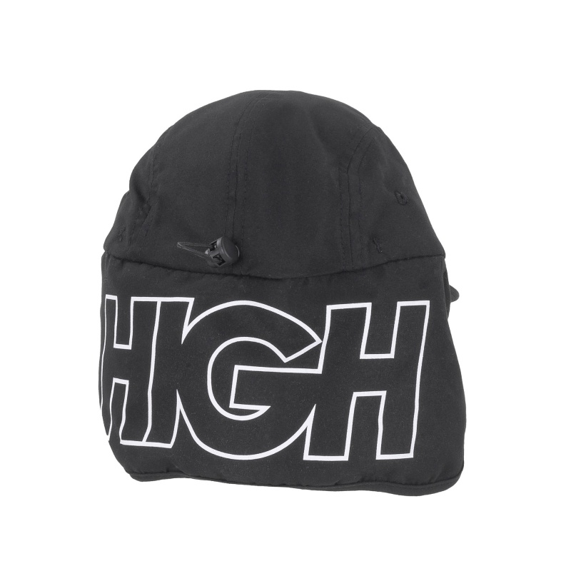 Bon High 5 Panel Outdoor Preto