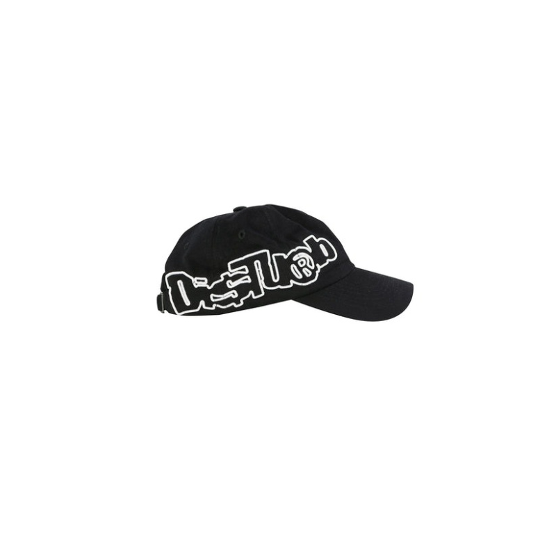 Bon Disturb Outline Dad Hat Preto
