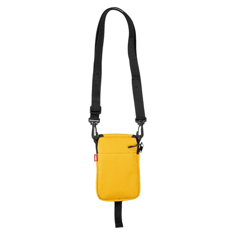 Pochete High Shoulder Reflective Logo Amarelo