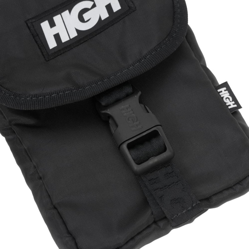 Pochete High Shoulder Wallet Reflective Preto