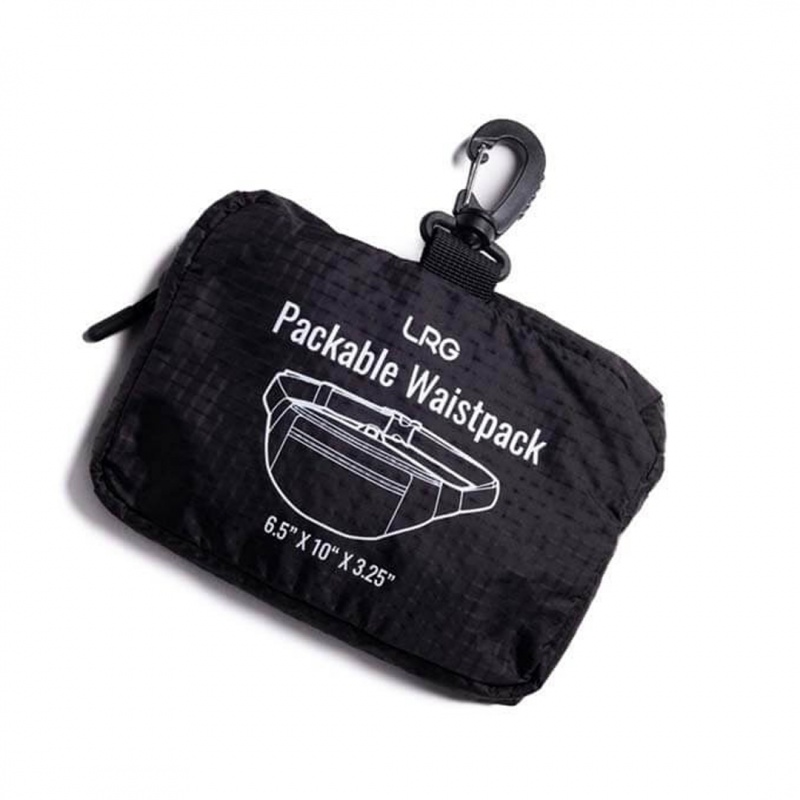 Pochete LRG Packable Waistpack Preto