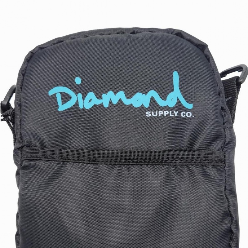 Pochete Diamond Shoulder OG Script Preto