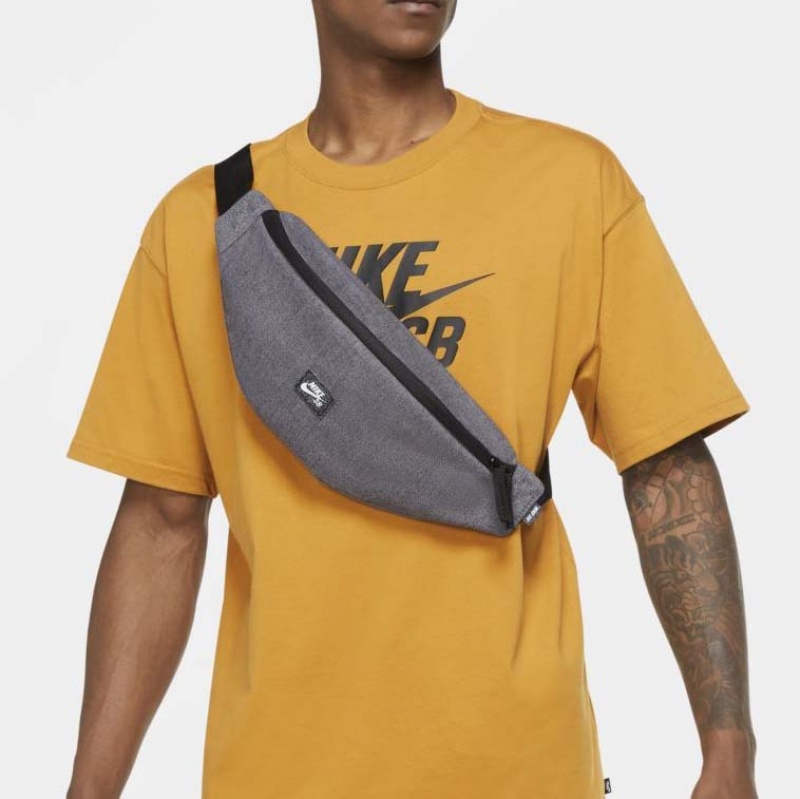 Pochete Nike Sb Waist Cinza Escuro