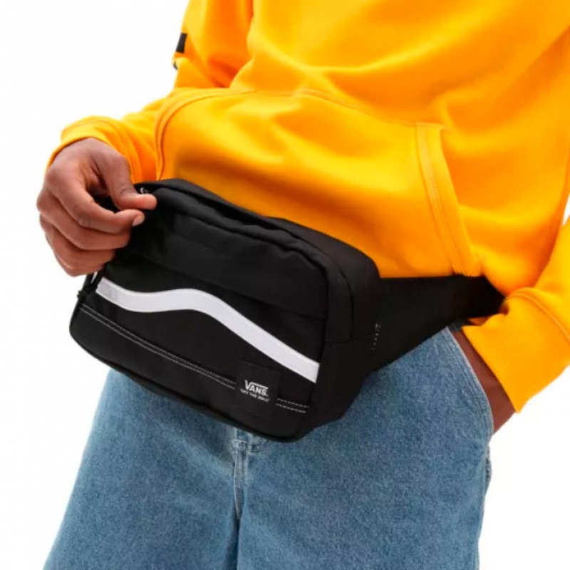 Pochete Vans Construct Cross Body Preto