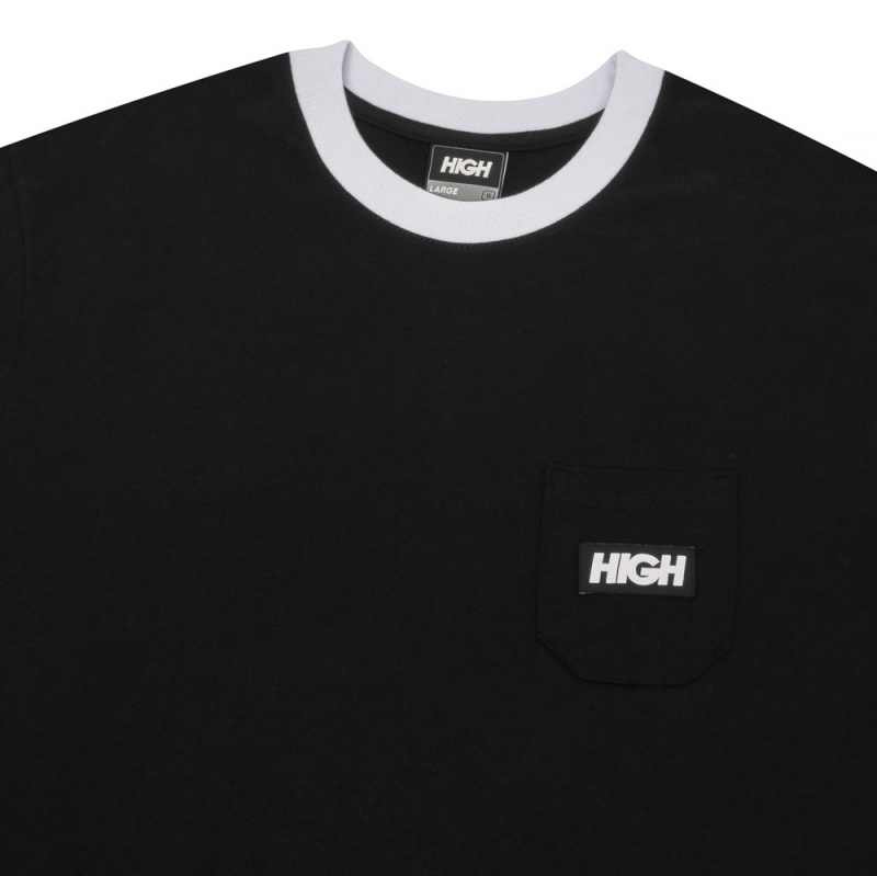 Camiseta High Pocket Preto