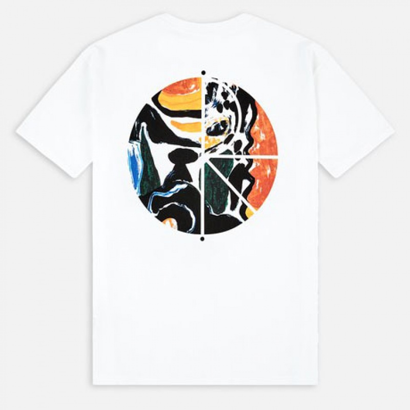 Camiseta Polar Facescape Fill Branco