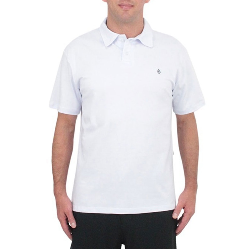 Polo Volcom Classic Stone Branco
