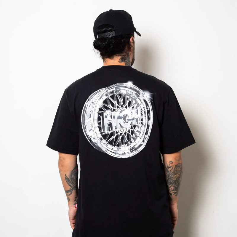 Camiseta High Wheelt Preto
