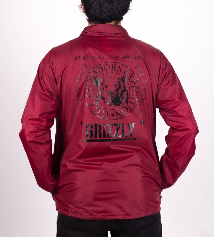 Quebra Vento Grizzly Silver Back Reserve Coach Vermelho Loja HIP