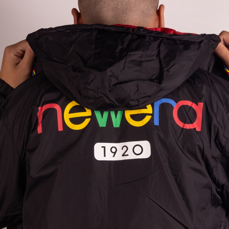 Quebra Vento New Era Branded Colourful Preto