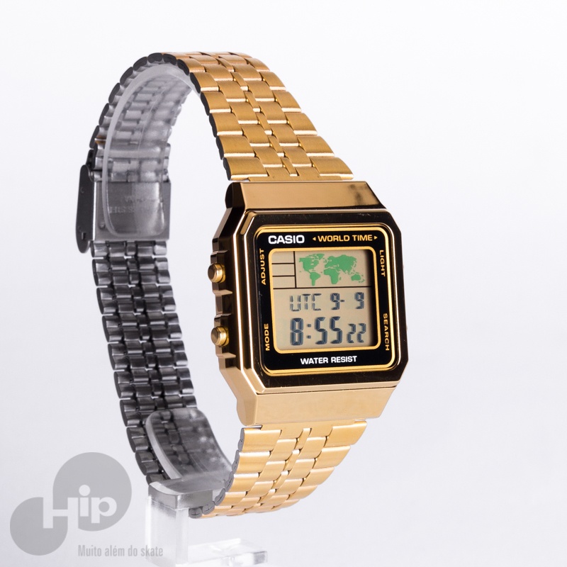 RELGIO CASIO A500WGA-1DF DOURADO