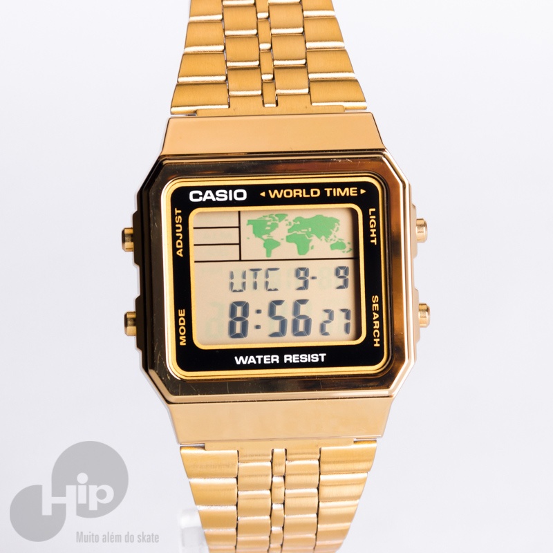 RELGIO CASIO A500WGA-1DF DOURADO