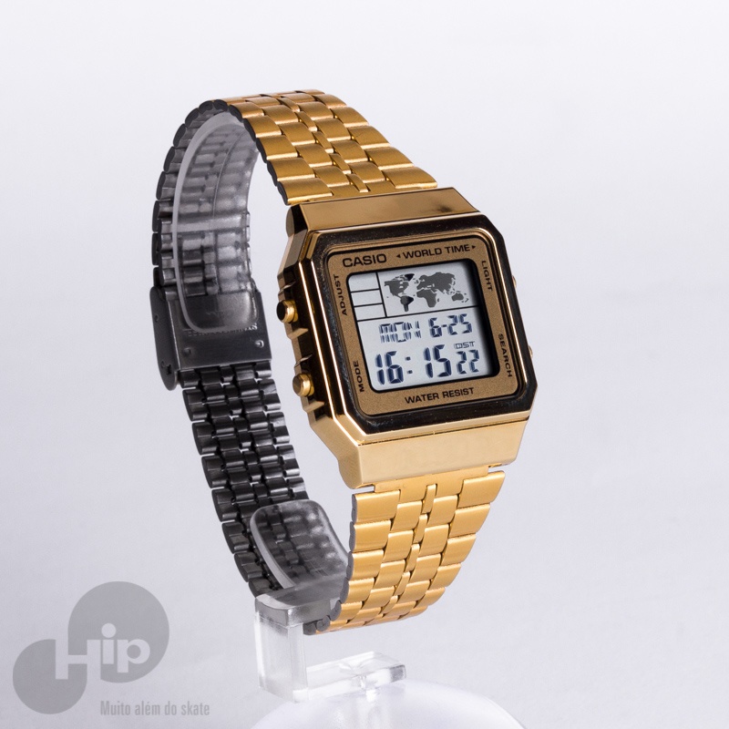 RELGIO CASIO A500WGA-9DF DOURADO