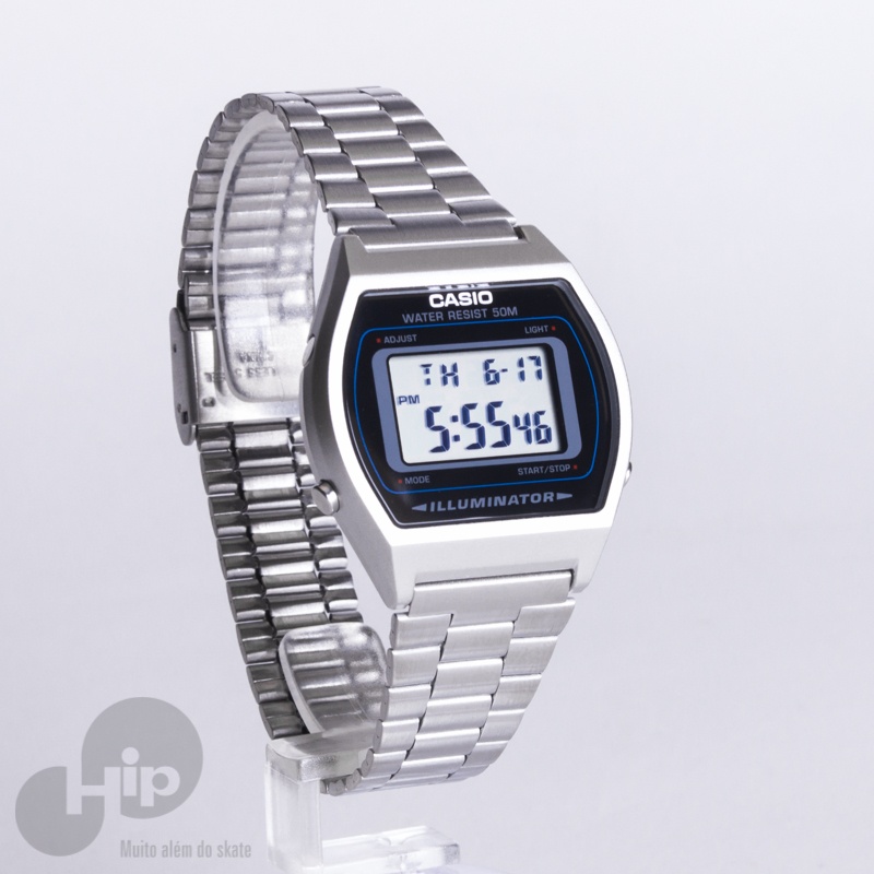 RELGIO CASIO B640WD-1AVDF PRATA