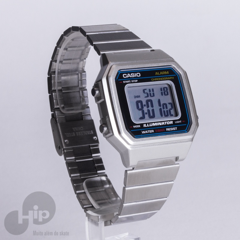 RELGIO CASIO B650WD-1ADF PRATA