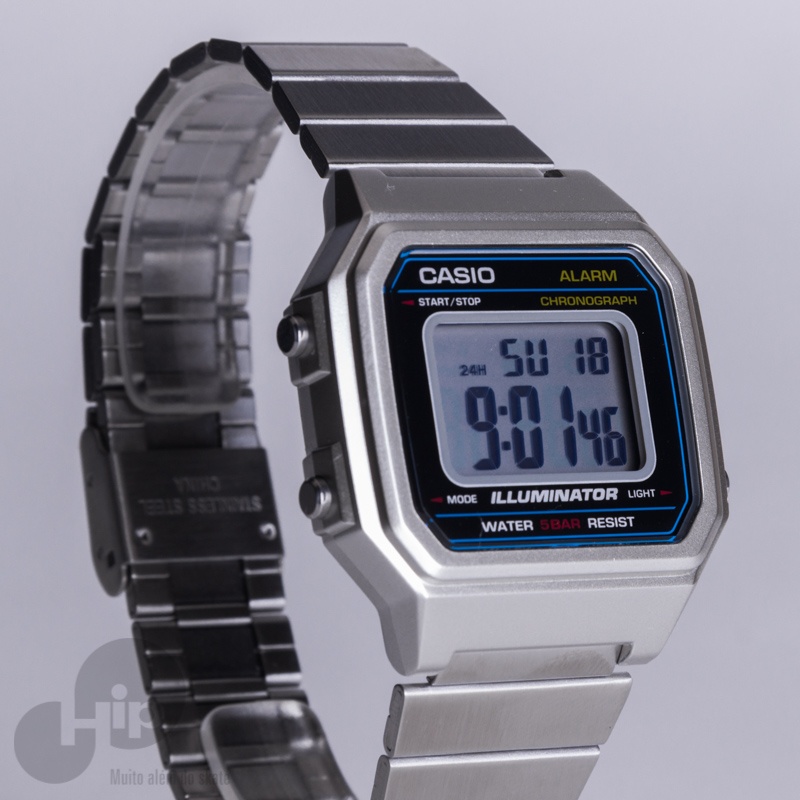 RELGIO CASIO B650WD-1ADF PRATA