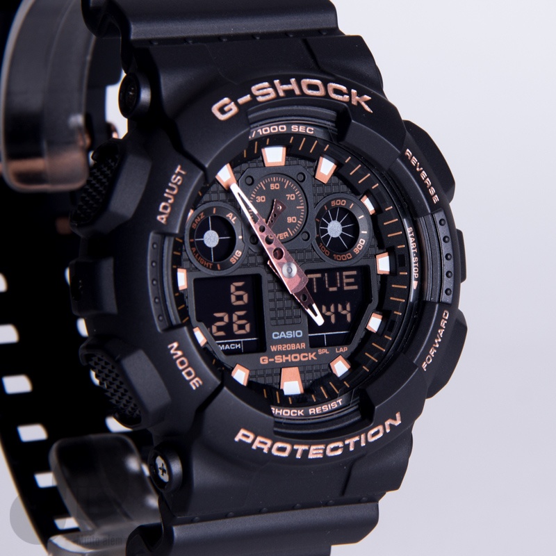 RELGIO CASIO GA-100GBX-1A4DR PRETO