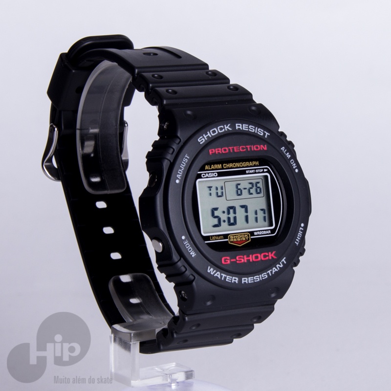 RELGIO G-SHOCK DW-5750E-1DR PRETO