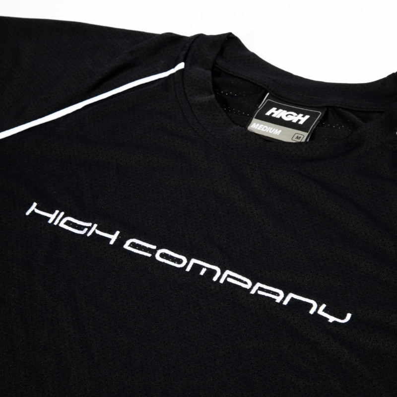 Baby Look High Raglan Fresh Preto
