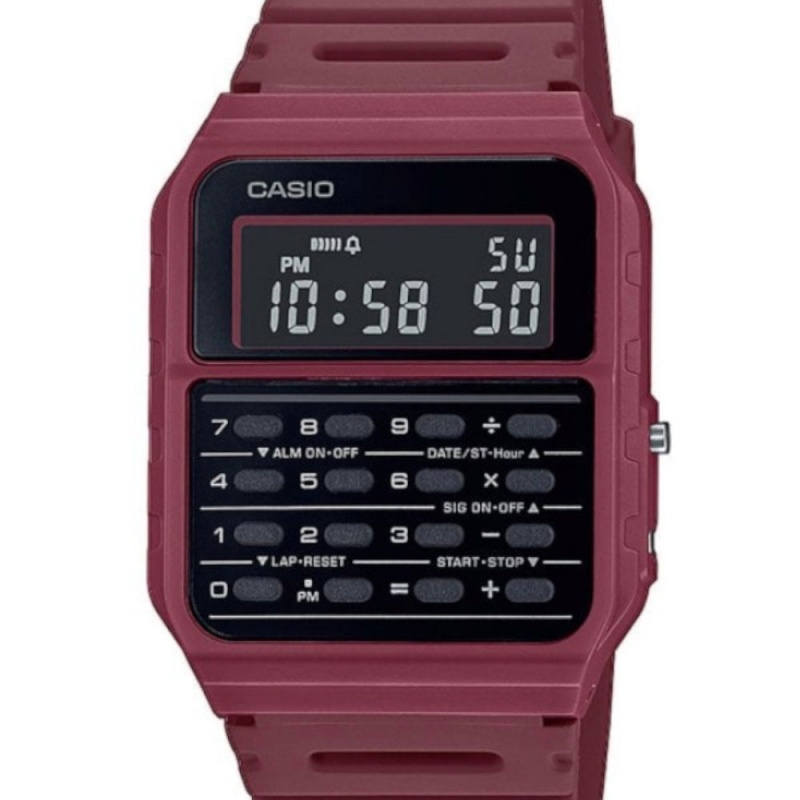 Relgio Casio Ca-53WF-4BDF Vermelho