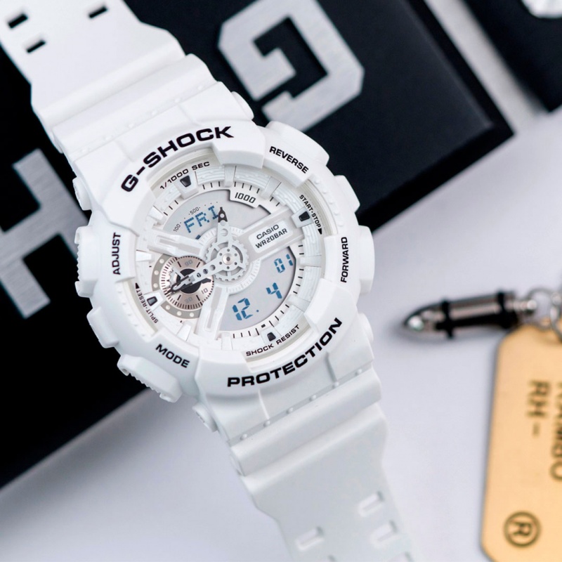 Relgio G-Shock GA-110MW-7Adr Branco