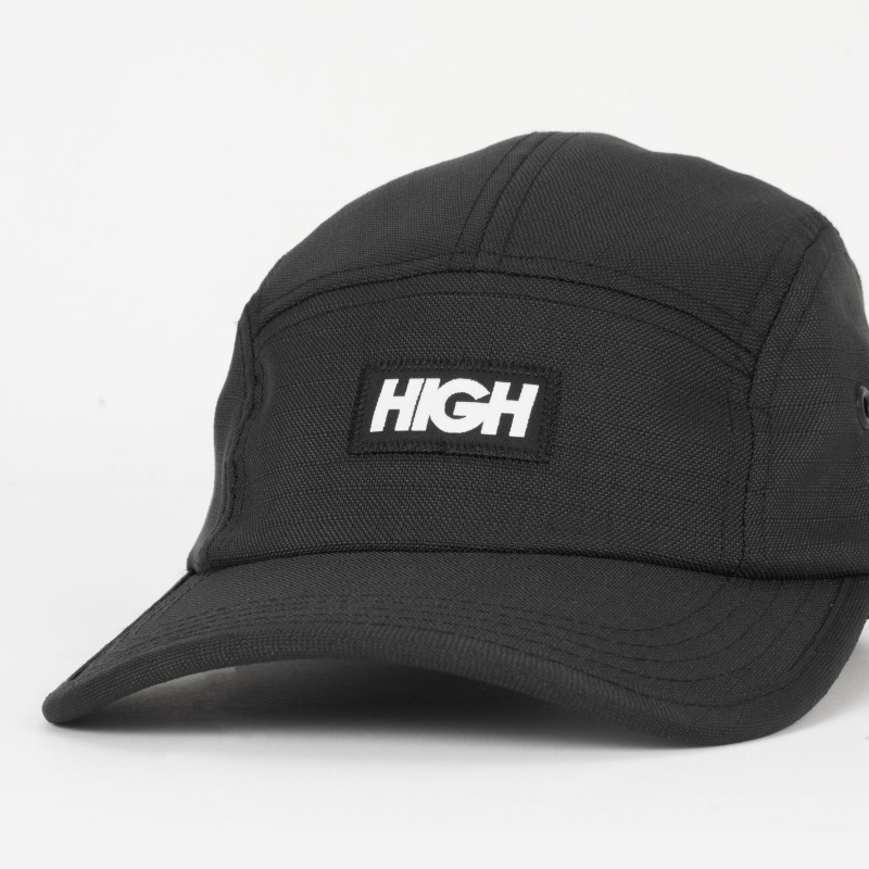 Bon High 5 Panel Ripstop Logo Preto