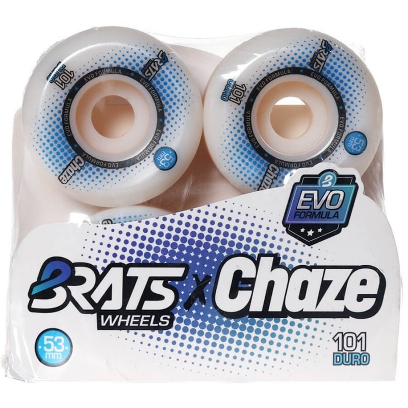 Roda Brats 53mm Brats x Chaze Branco