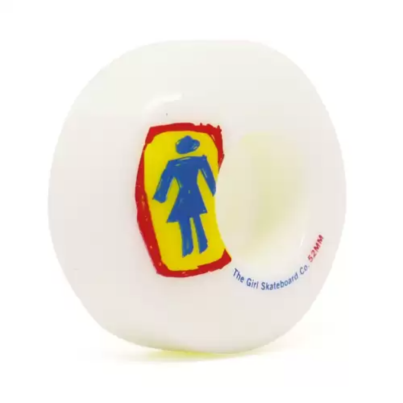 Roda Girl 52mm RYB Branco