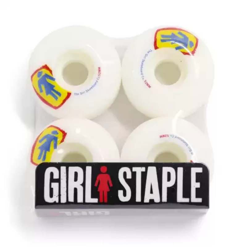 Roda Girl 52mm RYB Branco