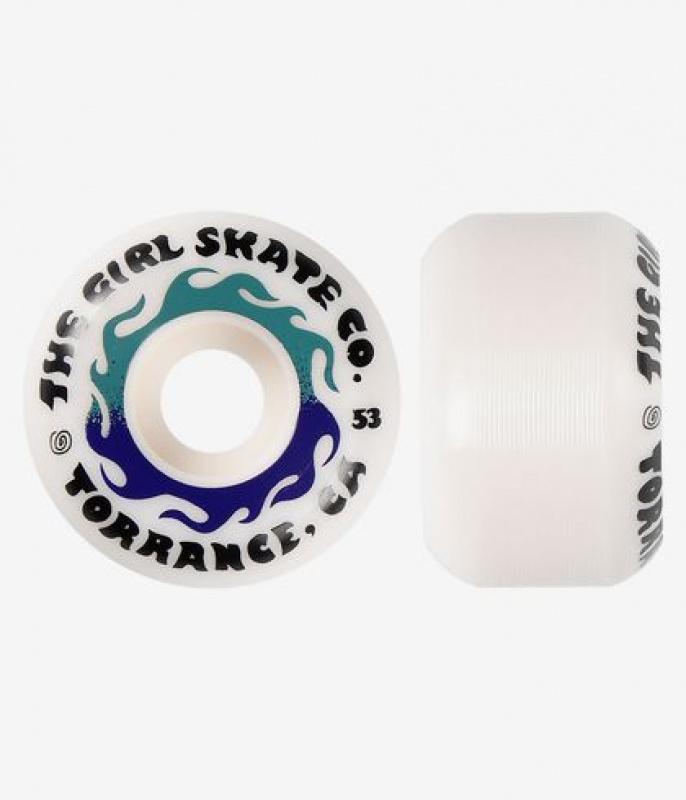 Roda Girl 53mm 99A Gssc Cnica Branco