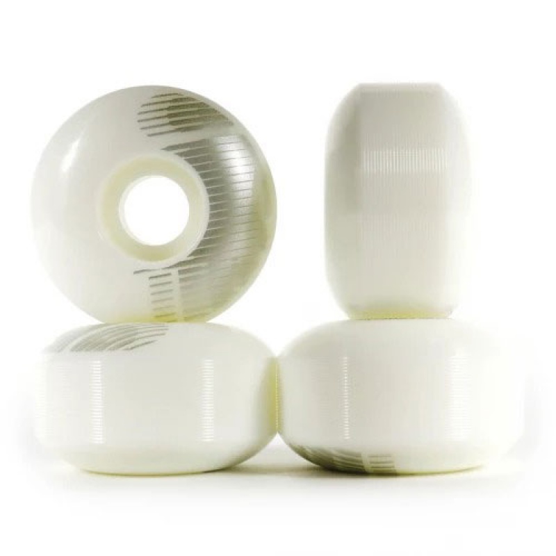 Roda Girl 53mm National Hero Branco/Prata