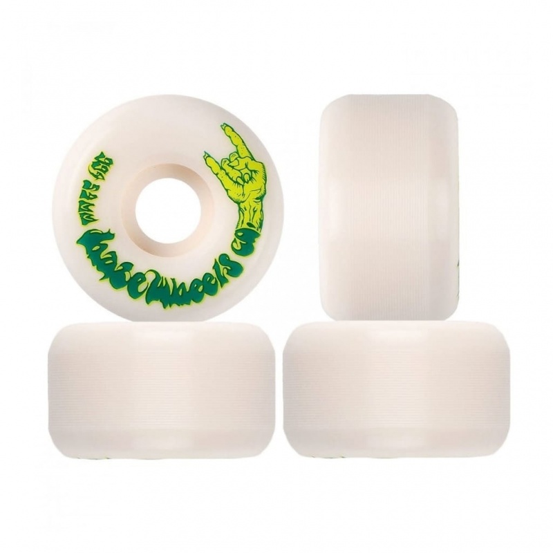 Roda Haze 54mm Doom Branco