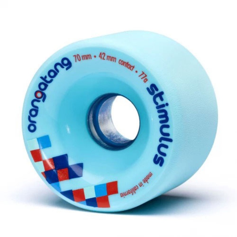 Roda Orangatang 70mm Stimulus Azul