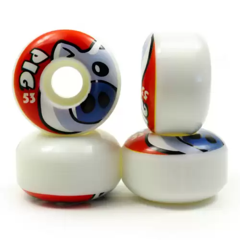 Roda Pig 53mm Branco