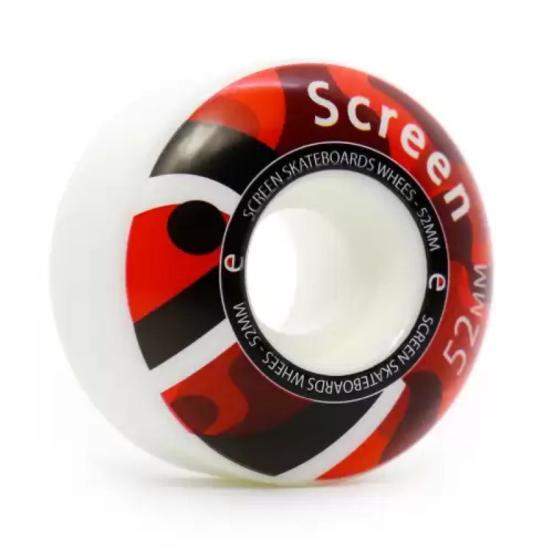 Roda Screen 52mm Branco